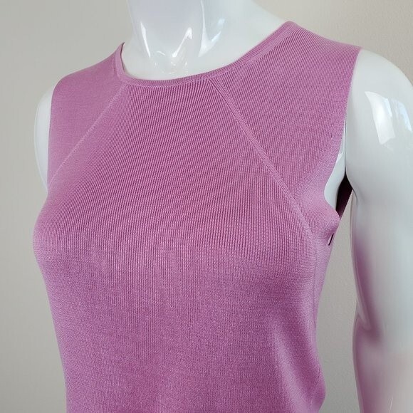 Ann Taylor Lavender Knit Tank - Picture 5 of 8